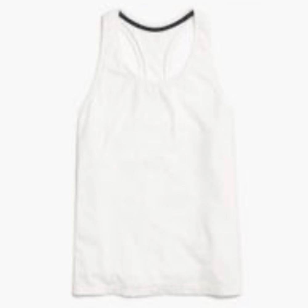 J.Crew white racerback tank - size XS - New with Tag